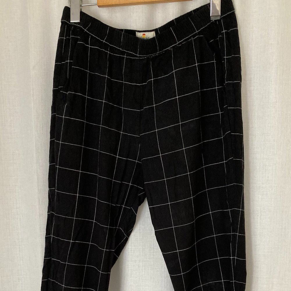 Marine Layer Allison Pants in Windowpane